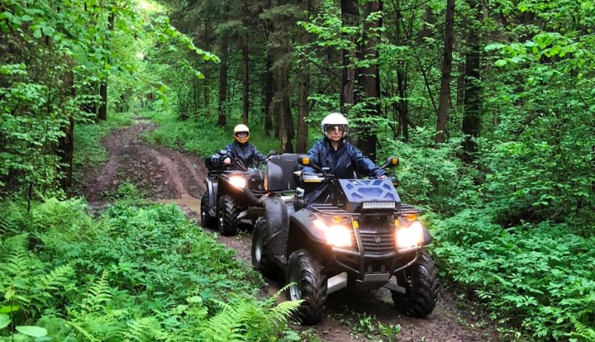 Катание на квадроциклах